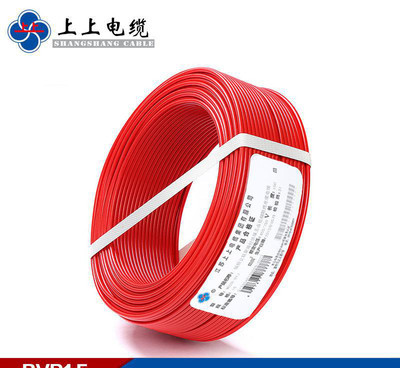 【江蘇上上電纜 阻燃 BVR1.5 平方多股銅線 家裝電線 家】價格_廠家_圖片